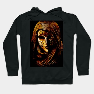 Venice Carnival. Mask Dark Secret Hoodie